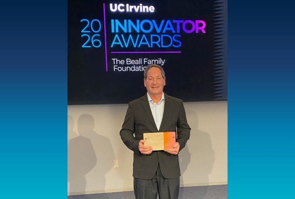 Michael Leon Named Innovator of the Year at UC Irvine Innovator Awards