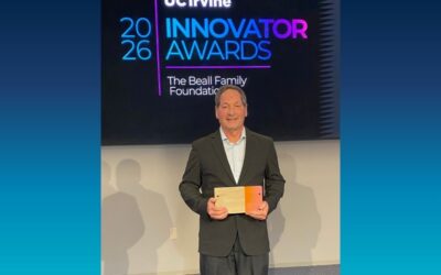 Michael Leon Named Innovator of the Year at UC Irvine Innovator Awards